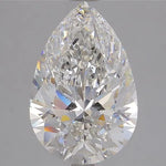 4.00ct Pear Lab Grown Diamond (Colour G, Clarity SI1, IGI Certified)
