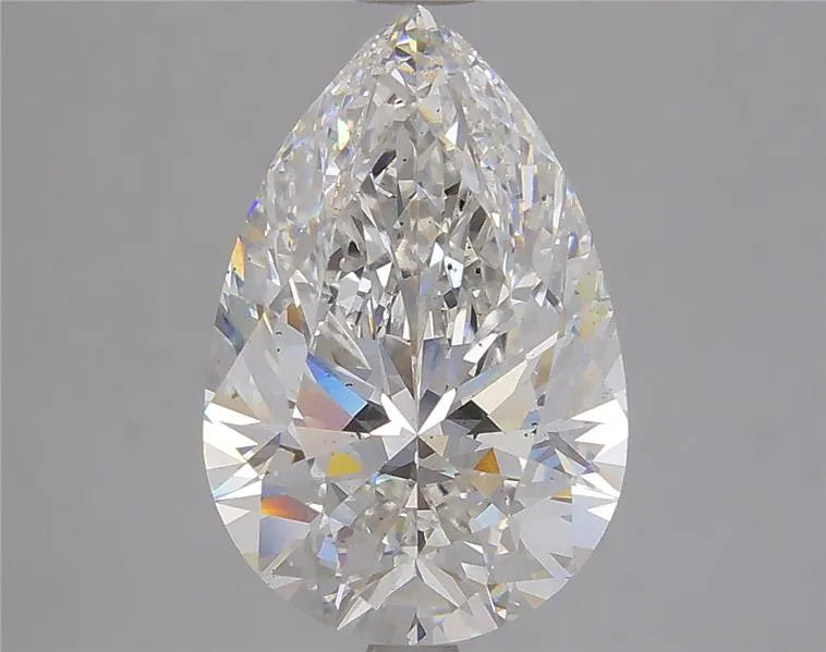 4.00ct Pear Lab Grown Diamond (Colour G, Clarity SI1, IGI Certified)