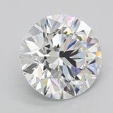 4.00ct Round Lab Grown Diamond (Colour D, Clarity VVS1, Cut EX, IGI Certified)