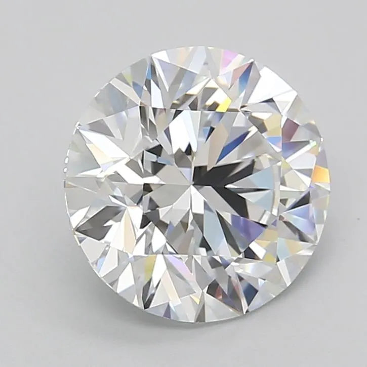 4.00ct Round Lab Grown Diamond (Colour D, Clarity VVS1, Cut EX, IGI Certified)