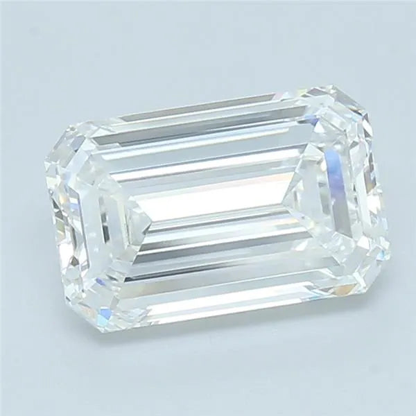 4.01ct Emerald Lab Grown Diamond (Colour F, Clarity VVS2, IGI Certified)