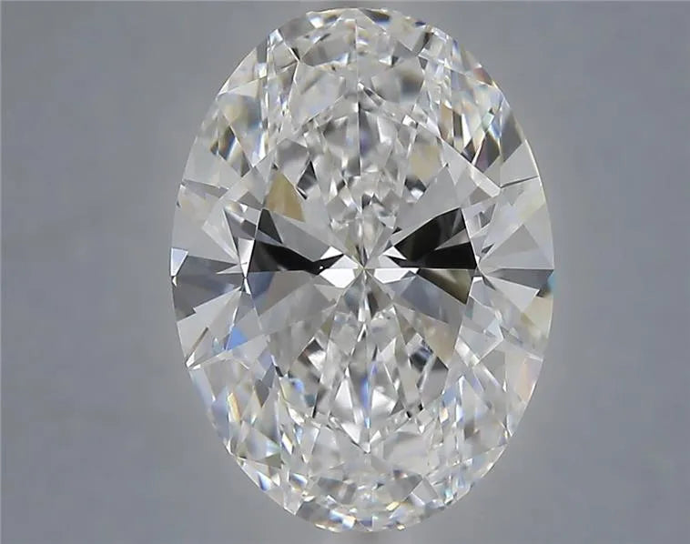 4.01ct Oval Lab Grown Diamond (Colour E, Clarity VVS2, IGI Certified)