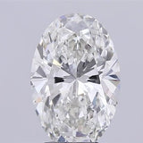 4.01ct Oval Lab Grown Diamond (Colour H, Clarity VS2, IGI Certified)
