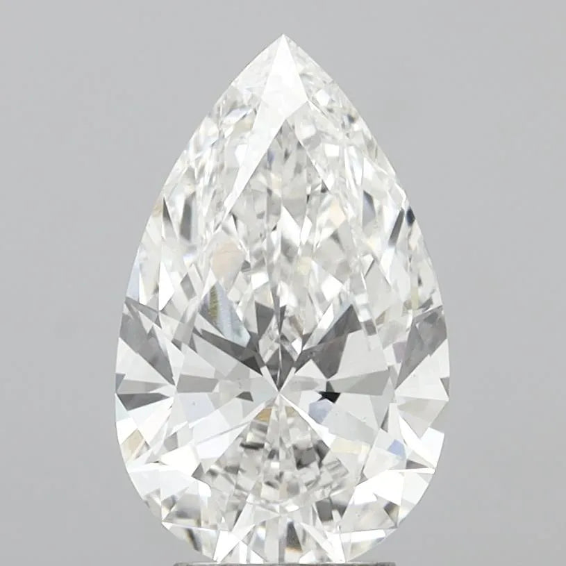 4.01ct Pear Lab Grown Diamond (Colour F, Clarity VS1, IGI Certified)
