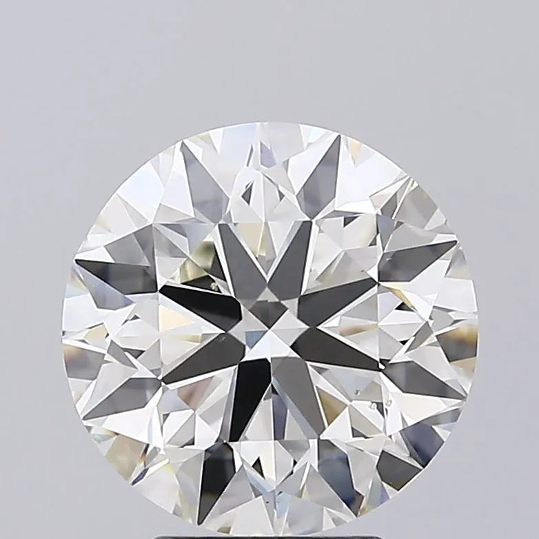 4.01ct Round Natural Diamond (Colour J, Clarity VS2, Cut EX, IGI Certified)