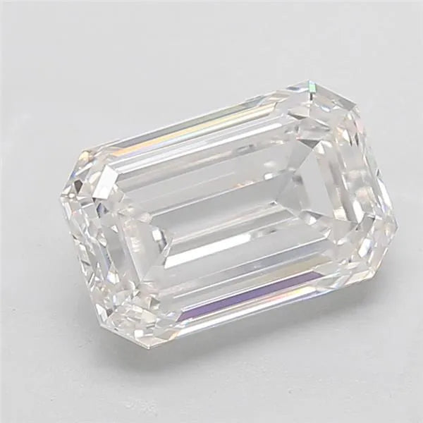 4.02ct Emerald Lab Grown Diamond (Colour F, Clarity VVS1, IGI Certified)