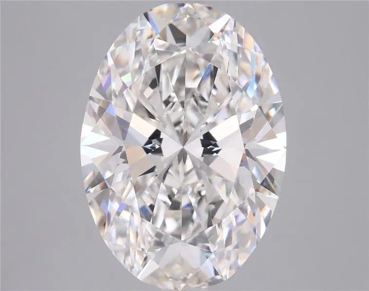 4.02ct Oval Lab Grown Diamond (Colour G, Clarity VS1, Uncertified)