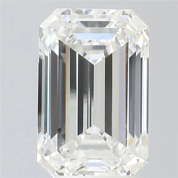 4.03ct Emerald Lab Grown Diamond (Colour F, Clarity VVS2, IGI Certified)