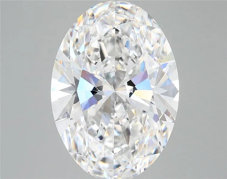 4.03ct Oval Lab Grown Diamond (Colour D, Clarity VVS1, IGI Certified)