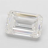4.04ct Emerald Lab Grown Diamond (Colour F, Clarity VVS2, IGI Certified)
