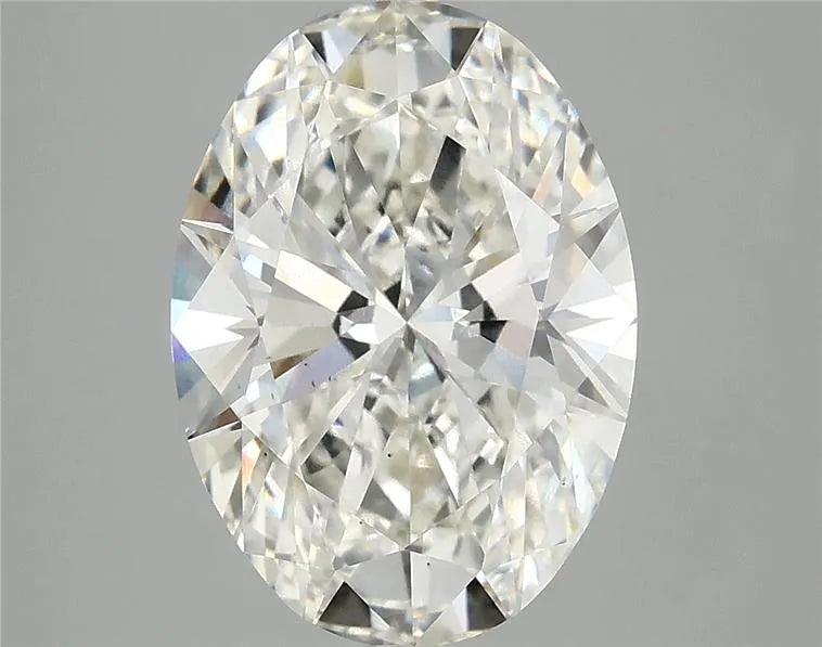 4.04ct Oval Lab Grown Diamond (Colour H, Clarity VS2, IGI Certified)