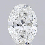 4.05ct Oval Lab Grown Diamond (Colour E, Clarity VVS2, IGI Certified)