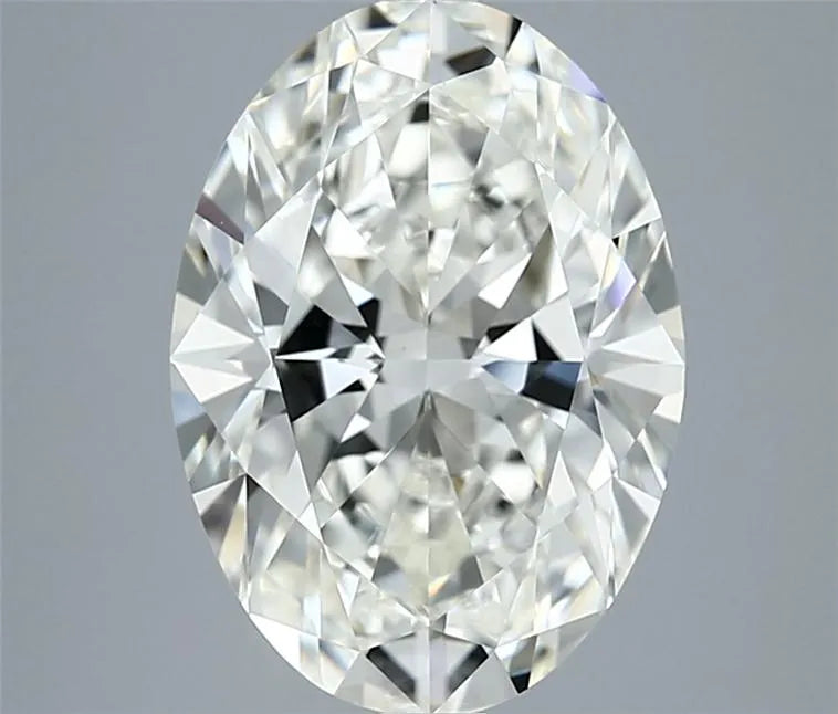 4.05ct Oval Natural Diamond (Colour J, Clarity VS1, Cut EX, GIA Certified)