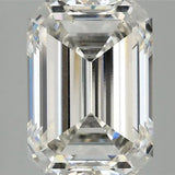 4.06ct Emerald Lab Grown Diamond (Colour H, Clarity VS2, IGI Certified)