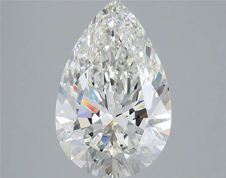 4.06ct Pear Lab Grown Diamond (Colour H, Clarity VS1, IGI Certified)