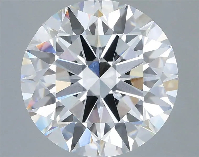 4.06ct Round Lab Grown Diamond (Colour E, Clarity VVS2, Cut EX, WISE Certified)