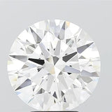 4.06ct Round Lab Grown Diamond (Colour F, Clarity VVS2, Cut ID, IGI Certified)