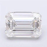 4.07ct Emerald Lab Grown Diamond (Colour F, Clarity VVS2, IGI Certified)