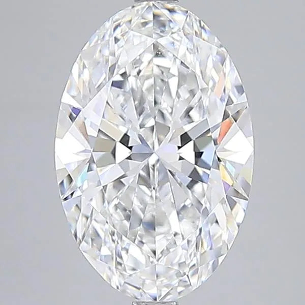 4.07ct Oval Lab Grown Diamond (Colour E, Clarity VS1, IGI Certified)