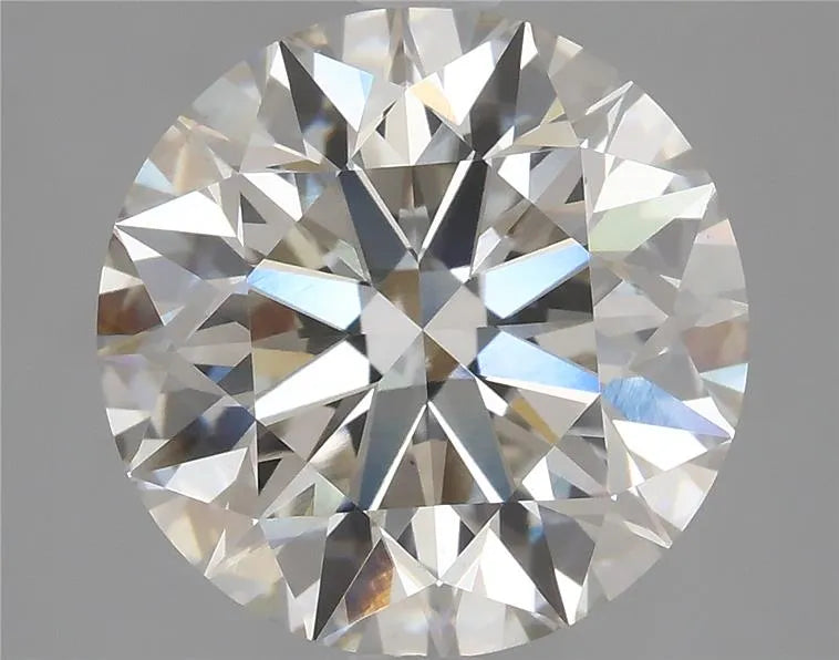 4.08ct Round Lab Grown Diamond (Colour H, Clarity VS1, Cut EX, IGI Certified)