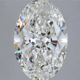 4.54ct Oval Lab Grown Diamond (Colour G, Clarity VS1, IGI Certified)