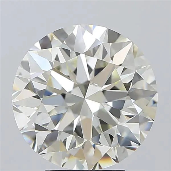 4.70ct Round Natural Diamond (Colour J, Clarity SI1, Cut EX, IGI Certified)