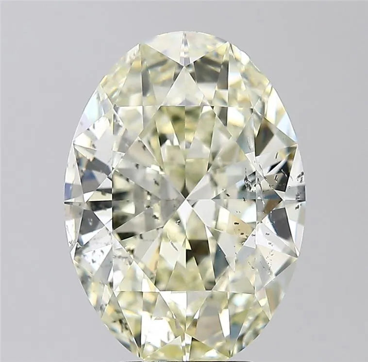 4.71ct Oval Natural Diamond (Colour K, Clarity SI1, Cut VG, IGI Certified)