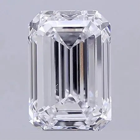 4.93ct Emerald Lab Grown Diamond (Colour D, Clarity VVS2, IGI Certified)