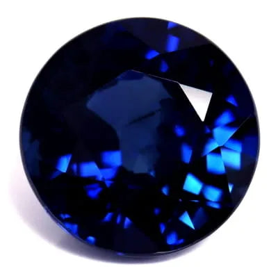 4.96ct Round Natural Sapphire (Colour Blue, Clarity Slightly Included, Cut Faceted)