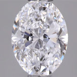 0.54ct Oval Natural Diamond (Colour D, Clarity I1, GIA Certified)