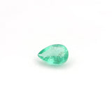 0.67ct Pear Natural Emerald (Colour Green, Clarity Slightly Included, Cut Faceted)