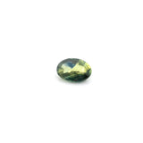 0.68ct Oval Natural Sapphire (Colour Green, Clarity Slightly Included, Cut Faceted)