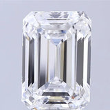 5.02ct Emerald Lab Grown Diamond (Colour D, Clarity VS2, IGI Certified)