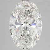 5.02ct Oval Lab Grown Diamond (Colour G, Clarity SI2, IGI Certified)