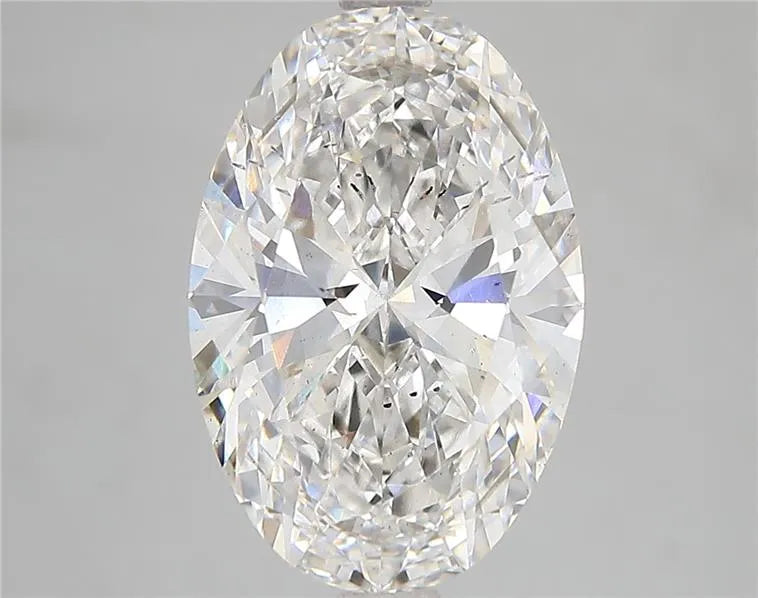 5.02ct Oval Lab Grown Diamond (Colour G, Clarity SI2, IGI Certified)