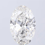 5.04ct Oval Lab Grown Diamond (Colour E, Clarity VVS2, IGI Certified)