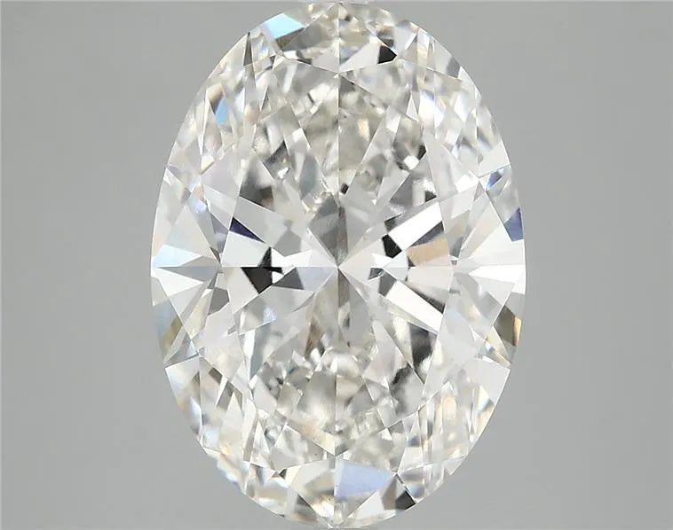5.04ct Oval Lab Grown Diamond (Colour G, Clarity VS1, IGI Certified)