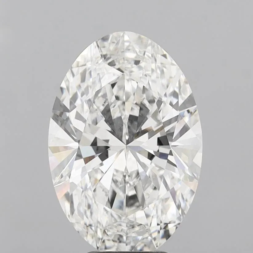 5.07ct Oval Lab Grown Diamond (Colour F, Clarity VVS2, IGI Certified)