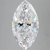 5.86ct Marquise Natural Diamond (Colour D, Clarity FL, Cut EX, GIA Certified)