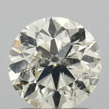 1.35ct Round Natural Diamond (Colour K, Clarity I1, Cut EX, IGI Certified)