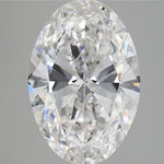 6.01ct Oval Lab Grown Diamond (Colour F, Clarity VVS2, IGI Certified)