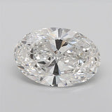 6.02ct Oval Lab Grown Diamond (Colour F, Clarity SI1, IGI Certified)