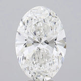 6.08ct Oval Lab Grown Diamond (Colour F, Clarity VVS1, IGI Certified)