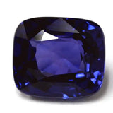 6.17ct Cushion Natural Sapphire (Colour Blue, Clarity Eye Clean, Cut Faceted)