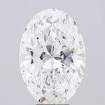 6.74ct Oval Lab Grown Diamond (Colour D, Clarity FL, Cut EX, GIA Certified)