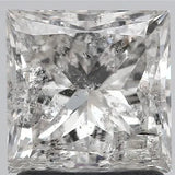 1.72ct Princess Natural Diamond (Colour J, Clarity I1, Cut VG, IGI Certified)