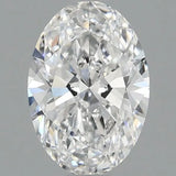 0.98ct Oval Lab Grown Diamond (Colour D, Clarity VS1, IGI Certified)