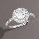 Halo & Pave Setting