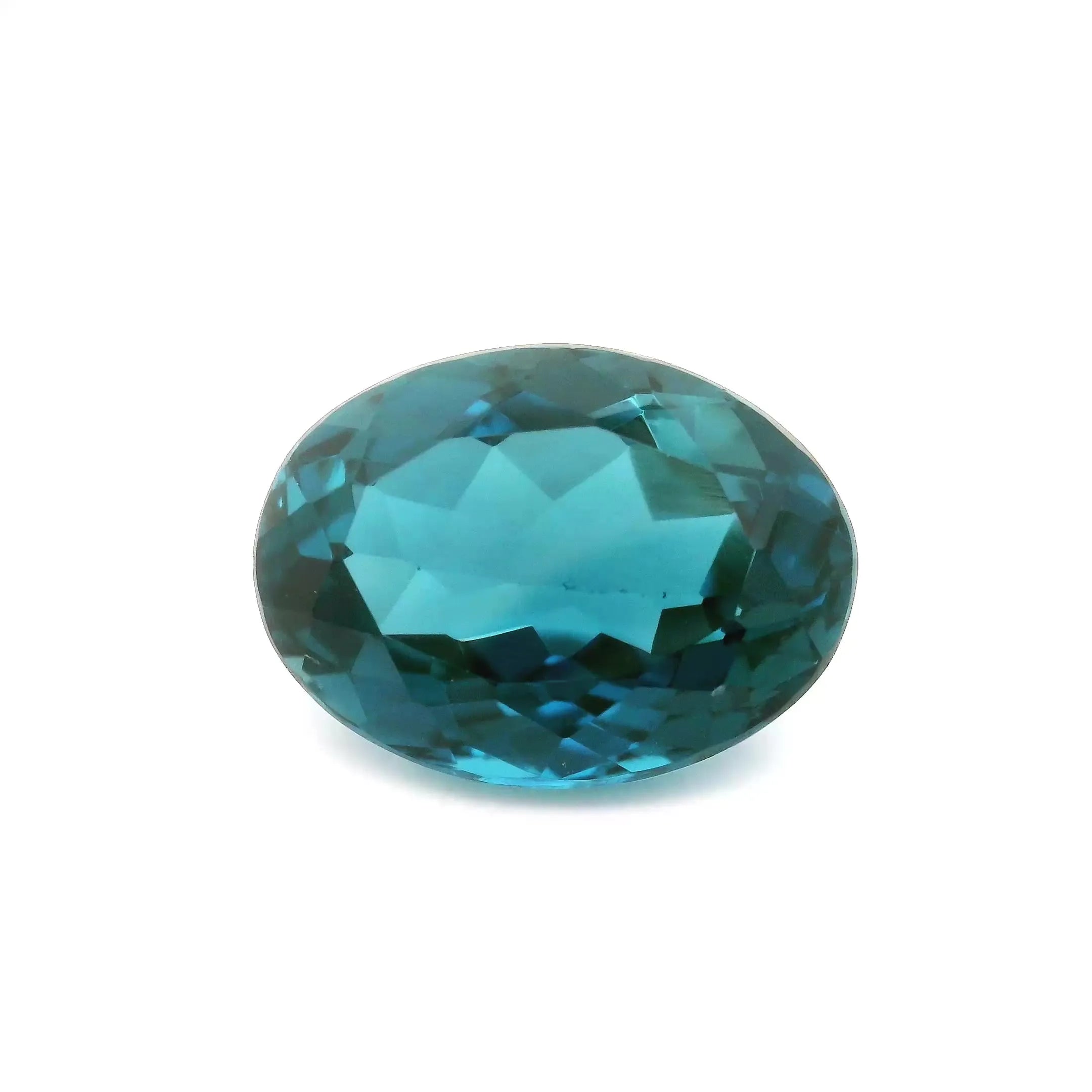 8.78ct Oval Natural Topaz (Colour Blue, Clarity Eye Clean, Cut Faceted)