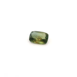 0.67ct Cushion Natural Sapphire (Colour Green, Clarity Eye Clean, Cut Faceted)